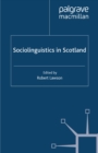 Sociolinguistics in Scotland - eBook
