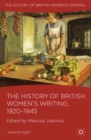 The History of British Women's Writing, 1920-1945 : Volume Eight - eBook