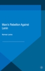 Marx's Rebellion Against Lenin - eBook