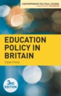 Education Policy in Britain - Book