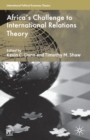 Africa's Challenge to International Relations Theory - Book