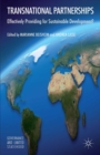 Transnational Partnerships : Effectively Providing for Sustainable Development? - eBook