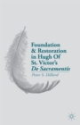 Foundation and Restoration in Hugh Of St. Victor's De Sacramentis - Book