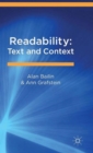 Readability: Text and Context - Book