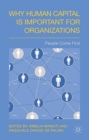 Why Human Capital is Important for Organizations : People Come First - eBook