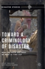 Toward a Criminology of Disaster : What We Know and What We Need to Find Out - Book