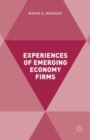 Experiences of Emerging Economy Firms - Book