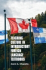 Teaching Culture in Introductory Foreign Language Textbooks - Book