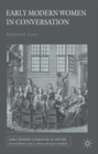 Early Modern Women in Conversation - Book