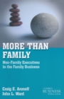 More than Family : Non-Family Executives in the Family Business - eBook