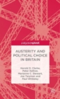 Austerity and Political Choice in Britain - Book