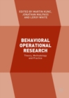 Behavioral Operational Research : Theory, Methodology and Practice - Book