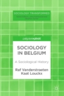 Sociology in Belgium : A Sociological History - Book