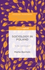 Sociology in Poland : To Be Continued? - eBook