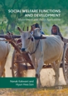 Social Welfare Functions and Development : Measurement and Policy Applications - eBook
