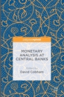 Monetary Analysis at Central Banks - Book