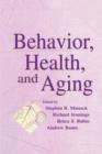 Behavior, Health, and Aging - Book