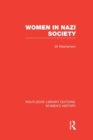 Women in Nazi Society - Book