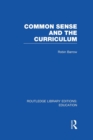 Common Sense and the Curriculum - Book