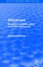 Philostratus (Routledge Revivals) : Biography and Belles Lettres in the Third Century A.D. - Book