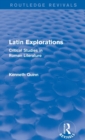 Latin Explorations (Routledge Revivals) : Critical Studies in Roman Literature - Book