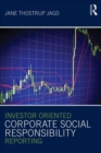 Investor Oriented Corporate Social Responsibility Reporting - Book