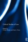 Cultural Studies of Law - Book