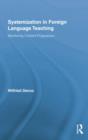 Systemization in Foreign Language Teaching : Monitoring Content Progression - Book