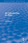 An Introduction to Pope (Routledge Revivals) - Book