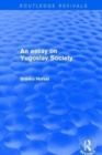 An Essay on Yugoslav Society - Book