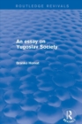 An Essay on Yugoslav Society - Book