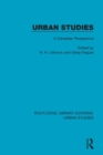 Urban Studies : A Canadian Perspective - Book