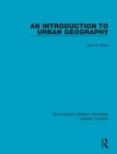 An Introduction to Urban Geography - Book
