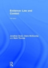 Evidence: Law and Context - Book