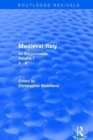 Routledge Revivals: Medieval Italy (2004) : An Encyclopedia - Volume I - Book