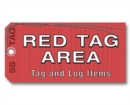 5S Red Tag Area Sign - Book