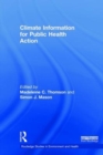 Climate Information for Public Health Action - Book
