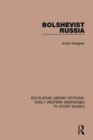 Bolshevist Russia - Book