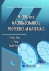 Micro- and Macromechanical Properties of Materials - Book