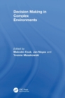 Decision Making in Complex Environments - Book