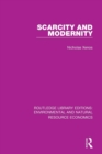 Scarcity and Modernity - Book
