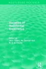 Routledge Revivals: Varieties of Residential Experience (1975) - Book
