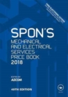 Spon's Mechanical and Electrical Services Price Book 2018 - Book