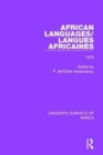 African Languages/Langues Africaines : Volume 2 1976 - Book