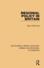 Regional Policy in Britain - Book