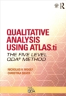 Qualitative Analysis Using ATLAS.ti, NVivo and MAXQDA : The Five-Level QDA™ Method - Book