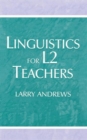 Linguistics for L2 Teachers - Book