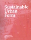 Achieving Sustainable Urban Form - Book