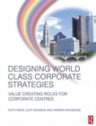 Designing World Class Corporate Strategies - Book