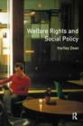 Welfare Rights and Social Policy - Book